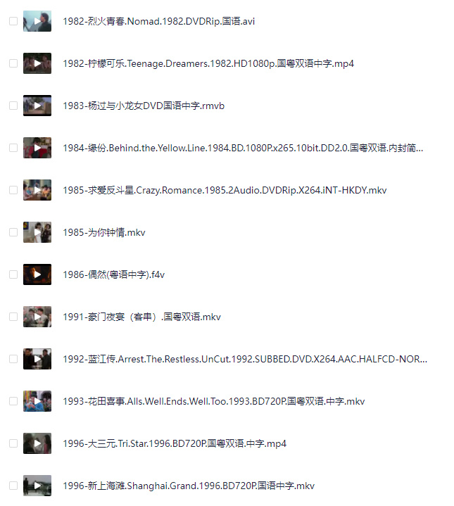 图片[2]-[夸克下载][张国荣电影合集][共46部][WEB-MKV/148.5G][国粤双语中字][1080P]-影音屋