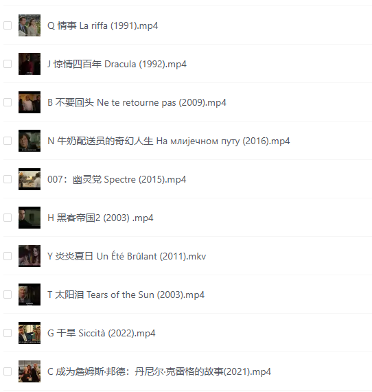 图片[2]-[夸克下载][性感女神莫妮卡·贝鲁奇经典影视合集][共33部][WEB-MP4/132GB][中文字幕][1080P]-影音屋