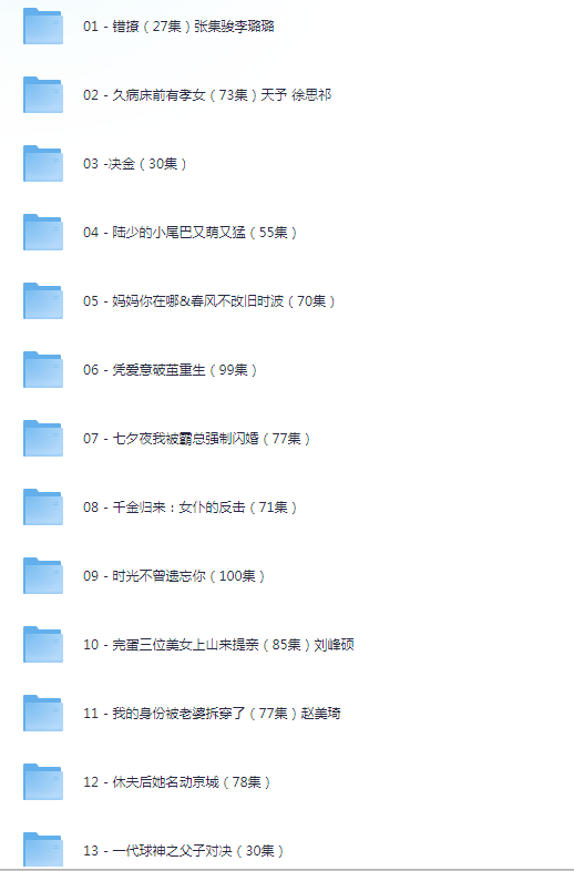 [夸克下载][抖音热门短剧爽片15部][WEB-MP4/12GB][国语中字][720P][爽片短剧8.13]-影音屋