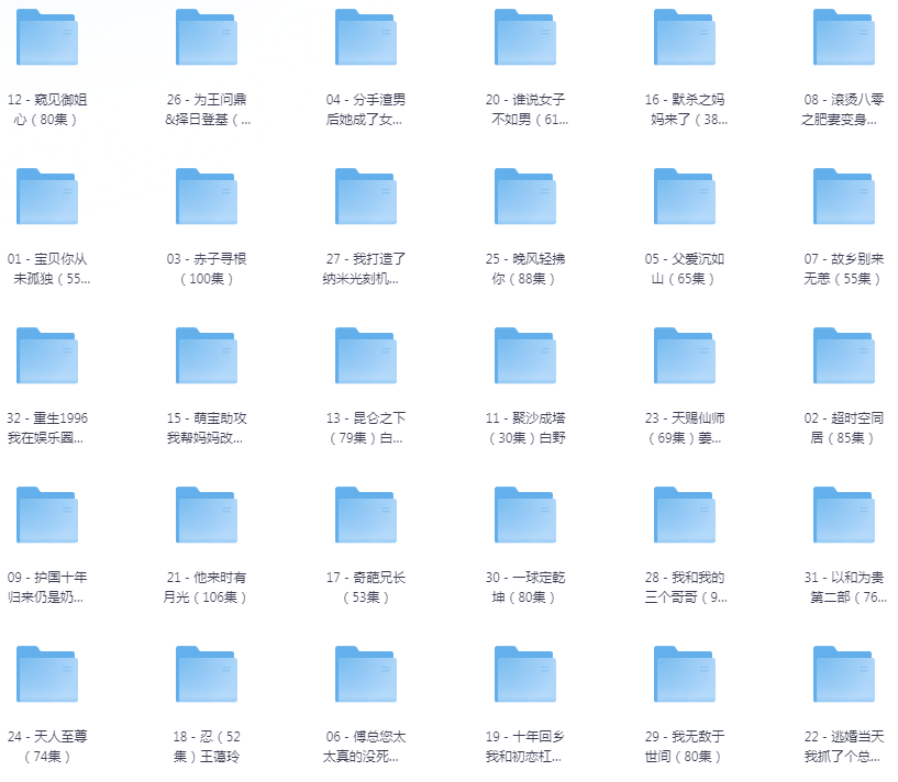 [夸克下载][抖音热门短剧爽片32部][WEB-MP4/28GB][国语中字][720P][爽片短剧7.13]-影音屋
