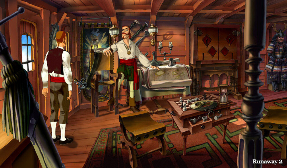 图片[3]-《逃亡2海龟之梦(Runaway 2 The Dream Of The Turtle)》V1.0官方版[俄网GOG 2022.08.02更新6.45G]-影音屋