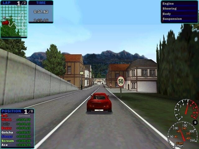 《极品飞车4孤注一掷(Need For Speed 4 High Stakes)》V1.0汉化版[国网游侠转 2020.09.30压制391.6M]-影音屋