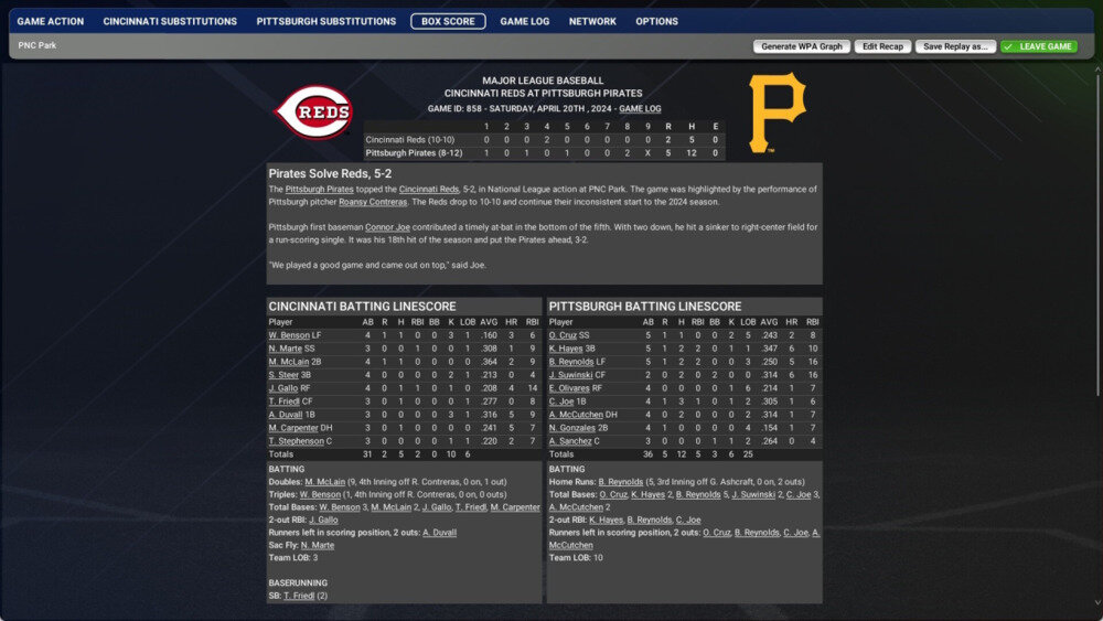 图片[14]-《劲爆美国棒球25(Out Of The Park Baseball 25)》Build13742493官方版[俄网Пиратка 2024.03.20更新1.98G]-影音屋