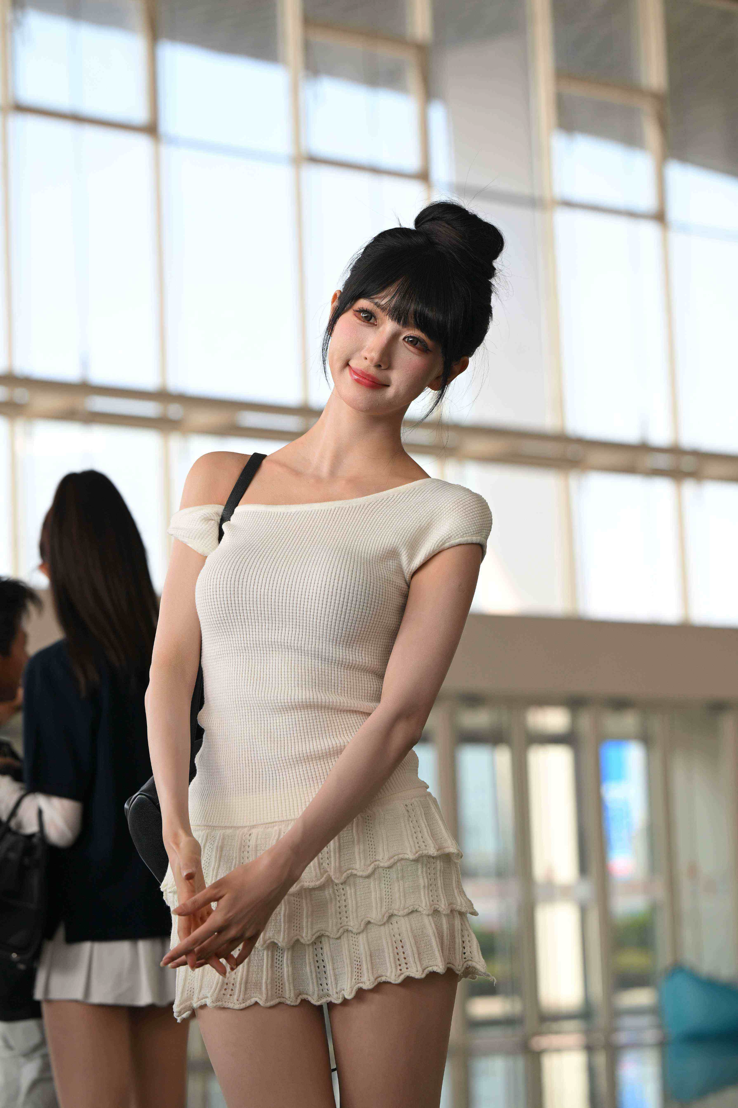 精选街拍作品 - 白色针织裙[162P／386MB]-影音屋