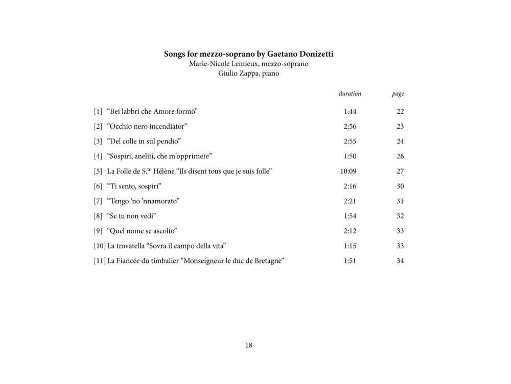 图片[2]-Marie-Nicole Lemieux《Donizetti Songs Vol. 4》[Hi-Res][24Bit-96kHz][FLAC/分轨][1.05G]-影音屋