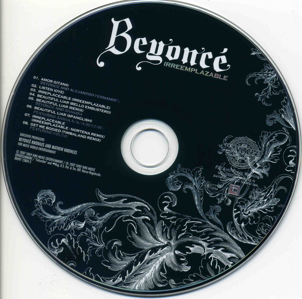 Beyonce碧昂斯《Irreemplazable》[APE+CUE][1G]-影音屋