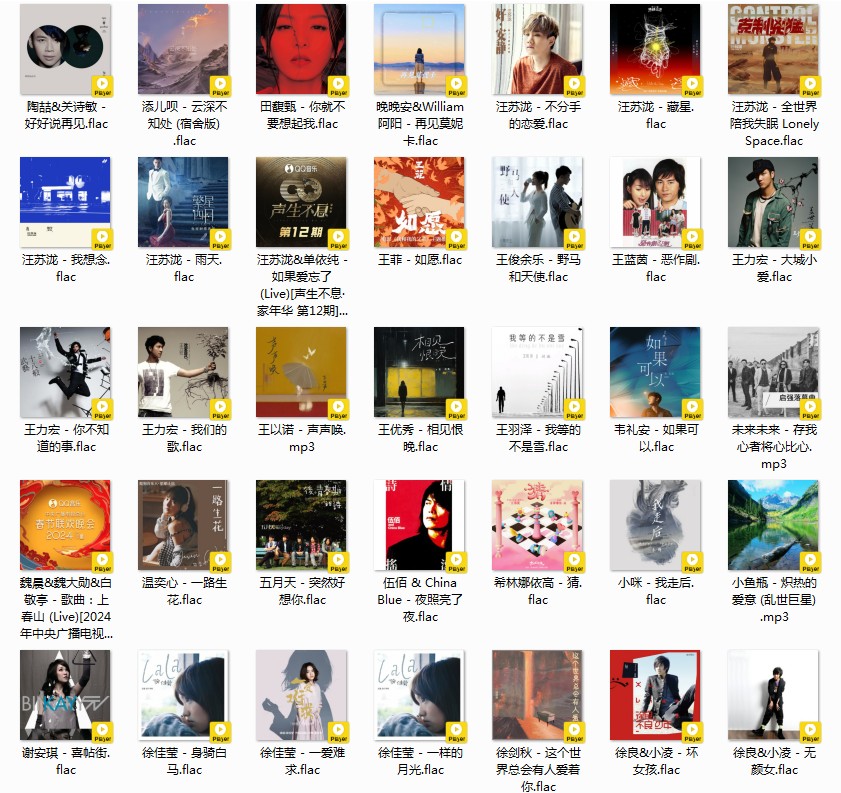 图片[7]-《QQ音乐.热歌榜 TOP300首 2024.03.01期》[FLAC/分轨][9.5GB]-影音屋