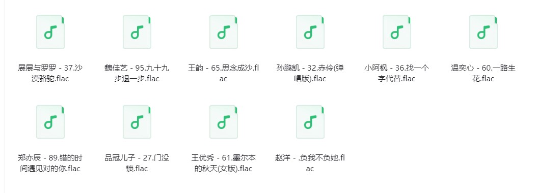 图片[6]-群星《2024第一季度百度排行100首》[FLAC/分轨][2.3G]-影音屋