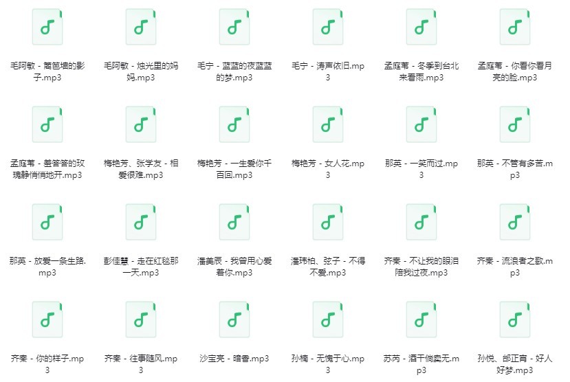 图片[8]-《U盘车载专用 3068首》[320K/MP3][24GB]-影音屋