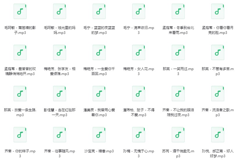 图片[8]-《U盘车载专用 3068首》[320K/MP3][24GB]-影音屋