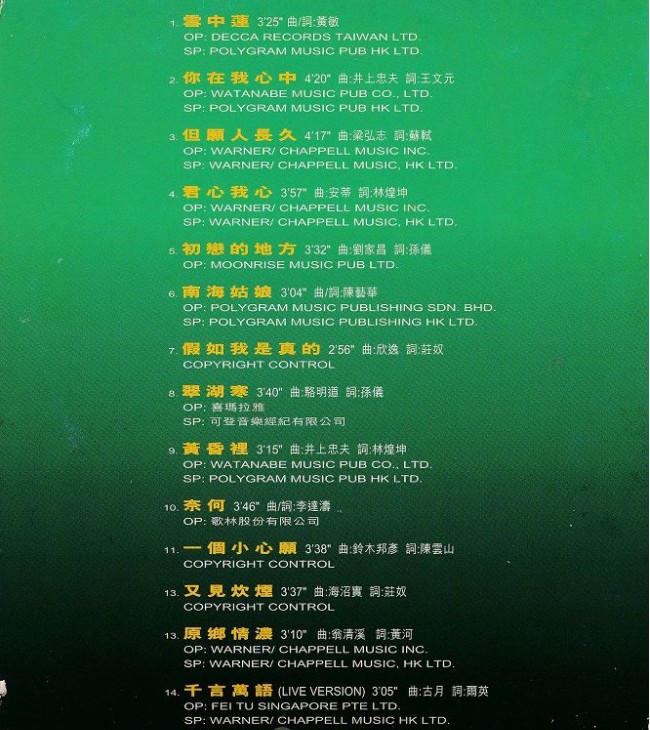 图片[3]-王菲《菲靡靡之音》[WAV+CUE][510MB]-影音屋