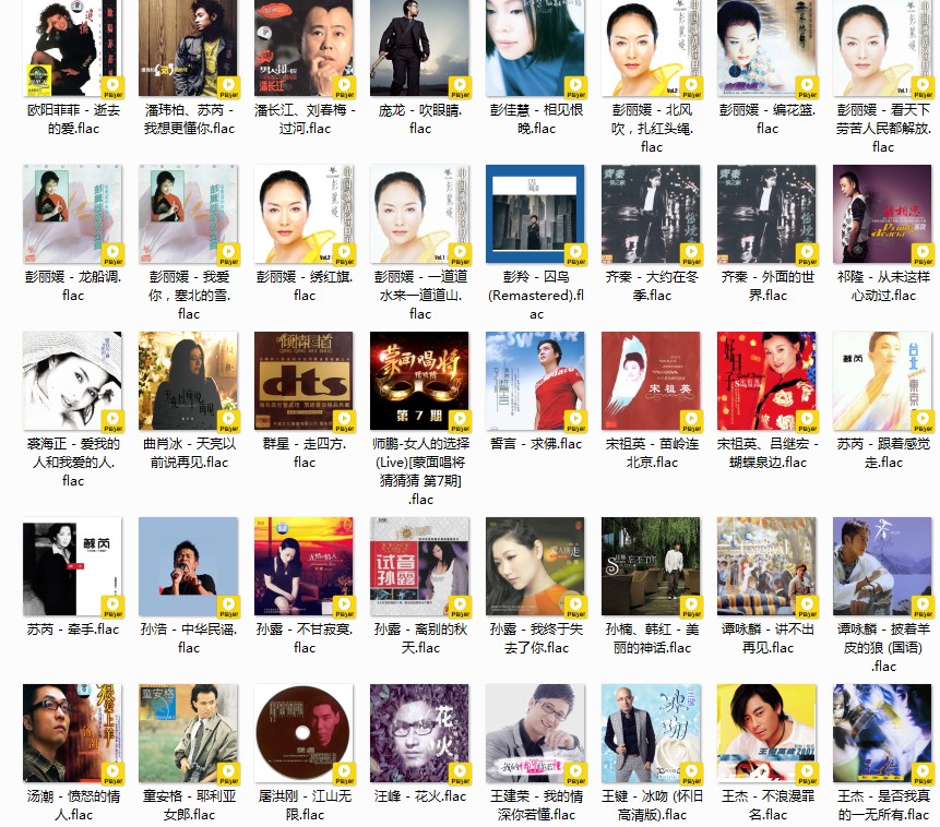 图片[6]-《华语歌单 经典老歌 收集319首 满满的回忆 内嵌词图》[FLAC/分轨][8.5GB]-影音屋