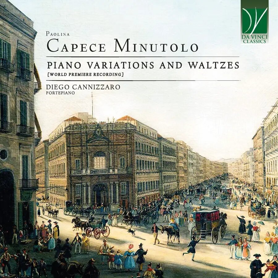 Diego Cannizzaro《Paolina Capece Minutolo Piano Variations and Waltzes》[16Bit-44.1kHz][FLAC分轨][146.53MB]-影音屋