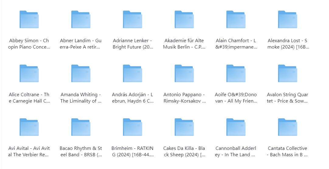 《2024年132张新专辑》[FLAC/分轨][104.1G]-影音屋