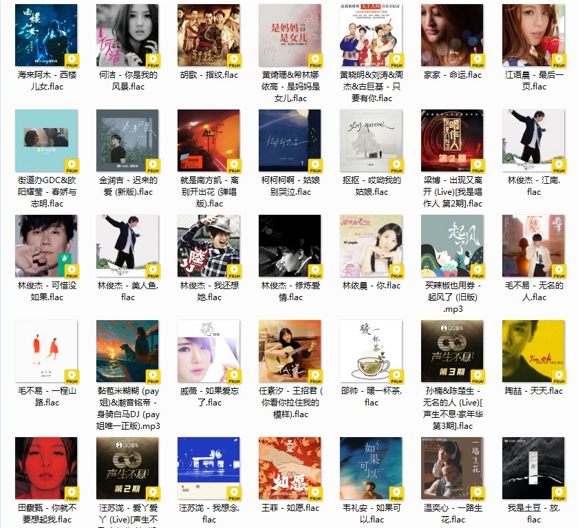 图片[2]-《QQ音乐.抖音热歌榜 TOP100首 2024.03.07期第10周》[FLAC/分轨][3.3GB]-影音屋