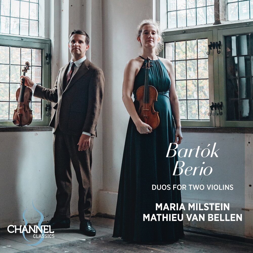 Maria Milstein & Nathalia Milstein《Bartók & Berio Duos for Two Violins》[Hi-Res][24Bit-192kHz][FLAC分轨][2.84G]-影音屋