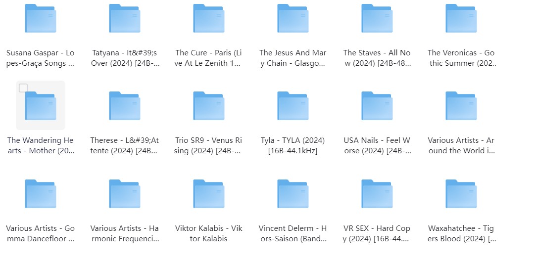 图片[2]-《2024年132张新专辑》[FLAC/分轨][104.1G]-影音屋