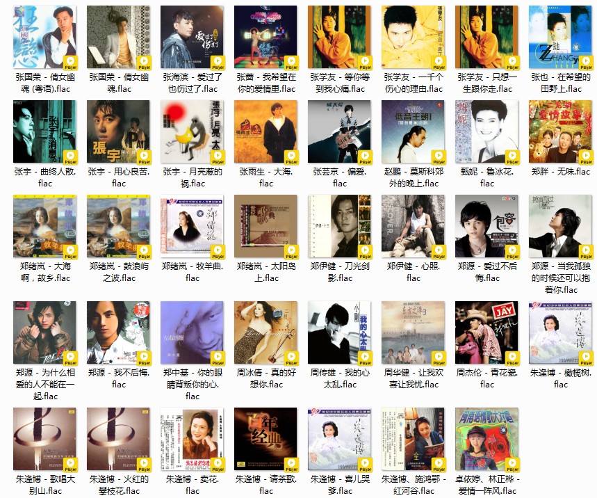 图片[7]-《华语歌单 经典老歌 收集319首 满满的回忆 内嵌词图》[FLAC/分轨][8.5GB]-影音屋