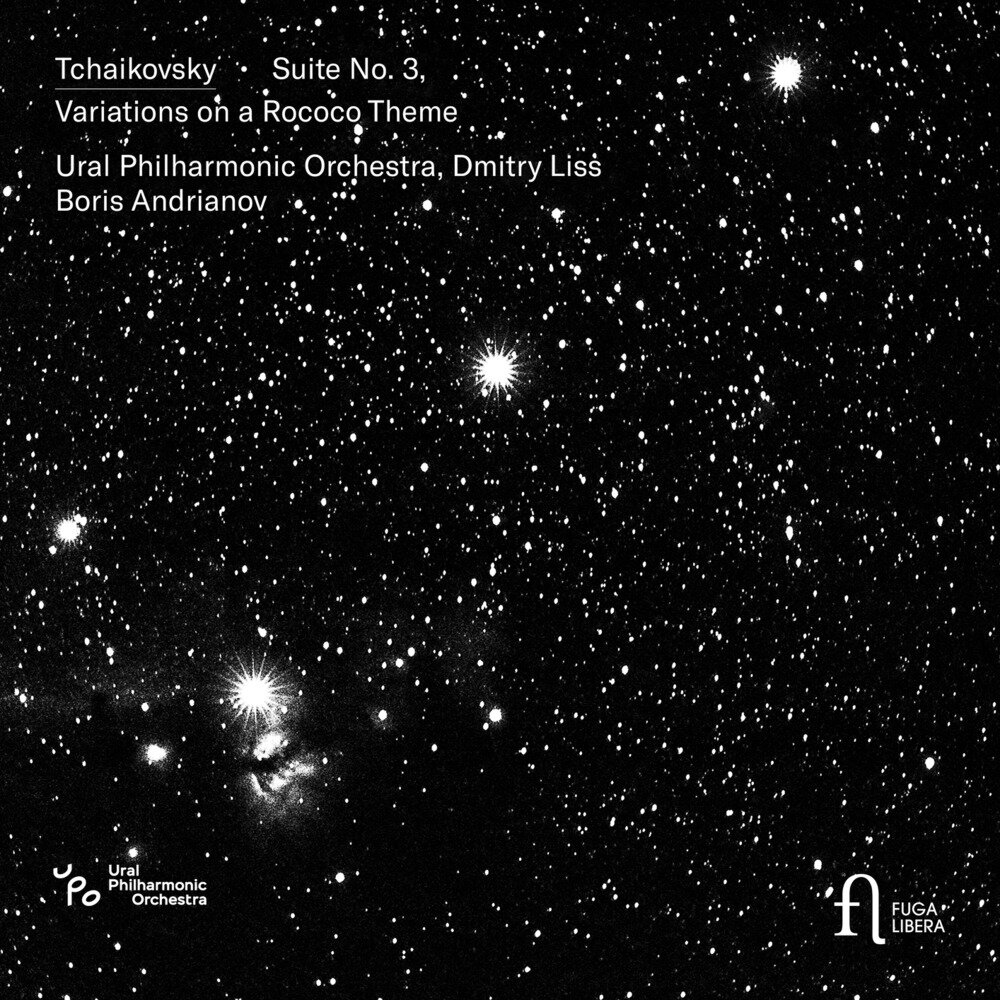 Dmitry Liss《Tchaikovsky Suite No. 3 & Variations on a Rococo Theme》[Hi-Res][24Bit-96kHz][FLAC/分轨][1.05G]-影音屋