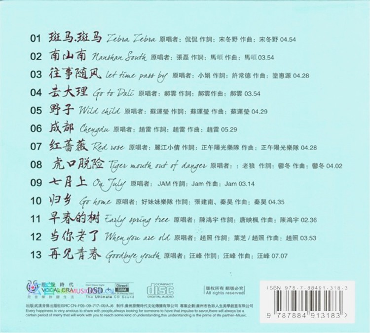 图片[2]-群星《都市民谣 那年的往事》[WAV/分轨][520MB]-影音屋