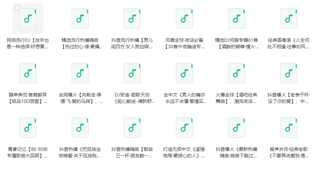 图片[2]-《DJ歌曲合集》[FLAC/分轨][44.4G]-影音屋