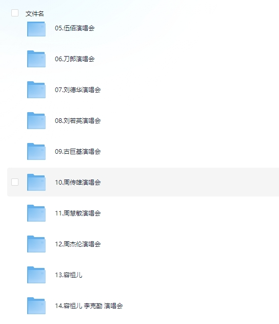 全球·明星演唱会合集[珍藏版][MP4/1080P][976G]-影音屋