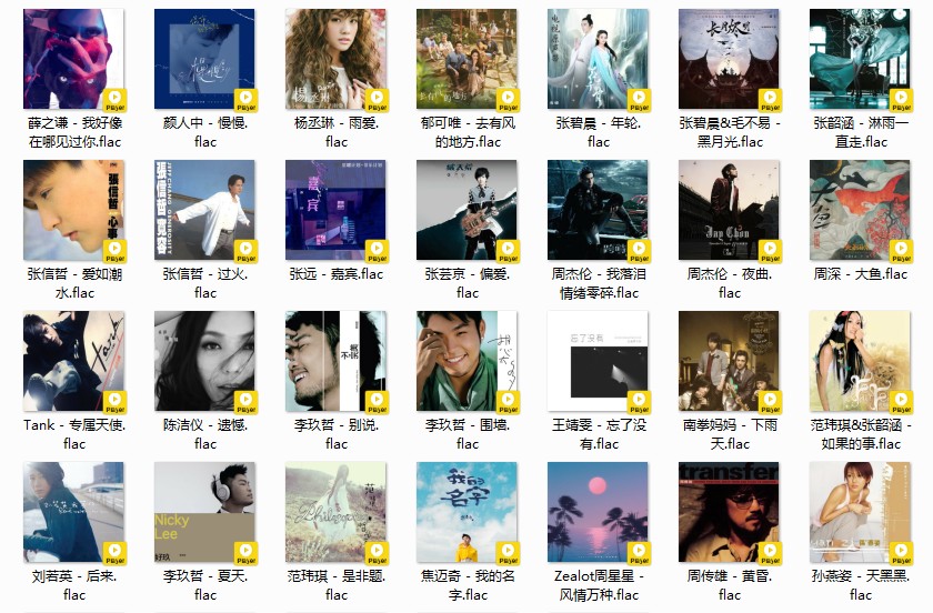 图片[3]-《歌单 华语佳作205首 让听歌成为享受》[FLAC/MP3][6.8GB]-影音屋