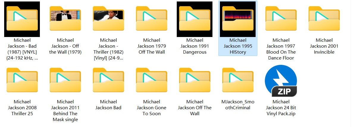 《迈克尔杰克逊14张黑胶CD合集》[FLAC+CUE][24.3G]-影音屋