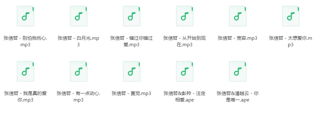 图片[2]-张信哲《张信哲歌曲合集》[320K/MP3][146.1MB]-影音屋