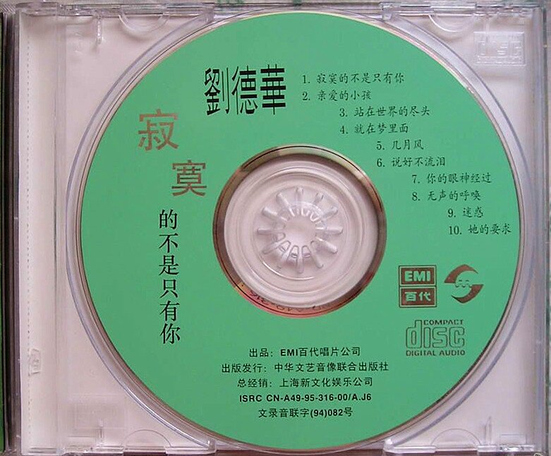 刘德华《寂寞的不是只有你》[FLAC][971M]-影音屋