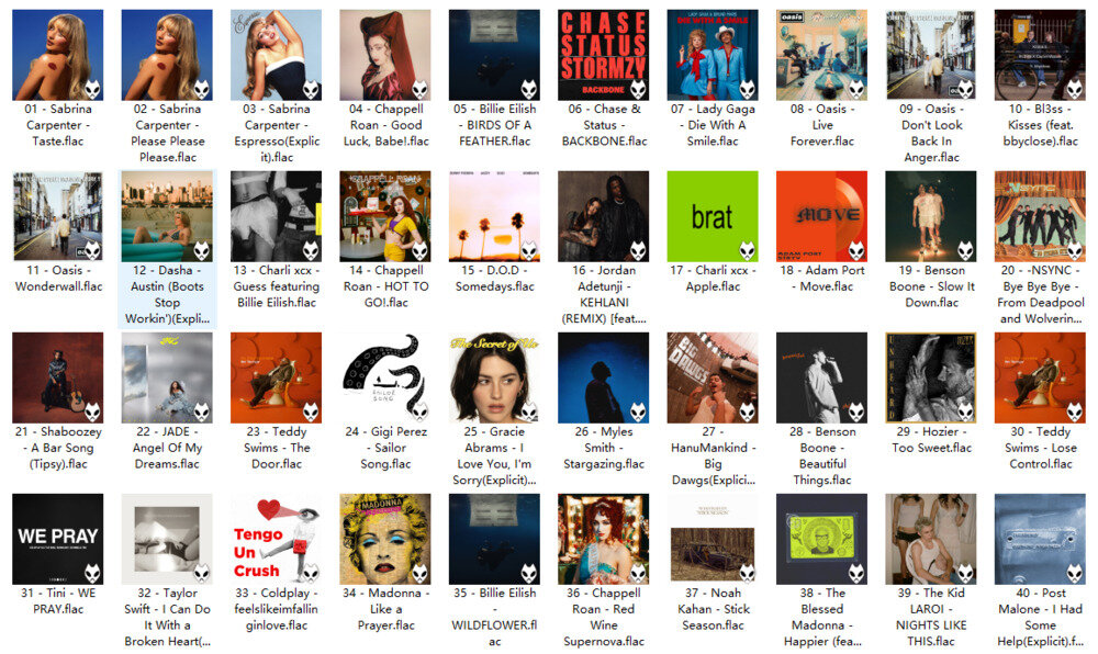 群星《英国UK单曲榜TOP40 (2024年9月6日)》[FLAC/分轨][908.88MB]-影音屋