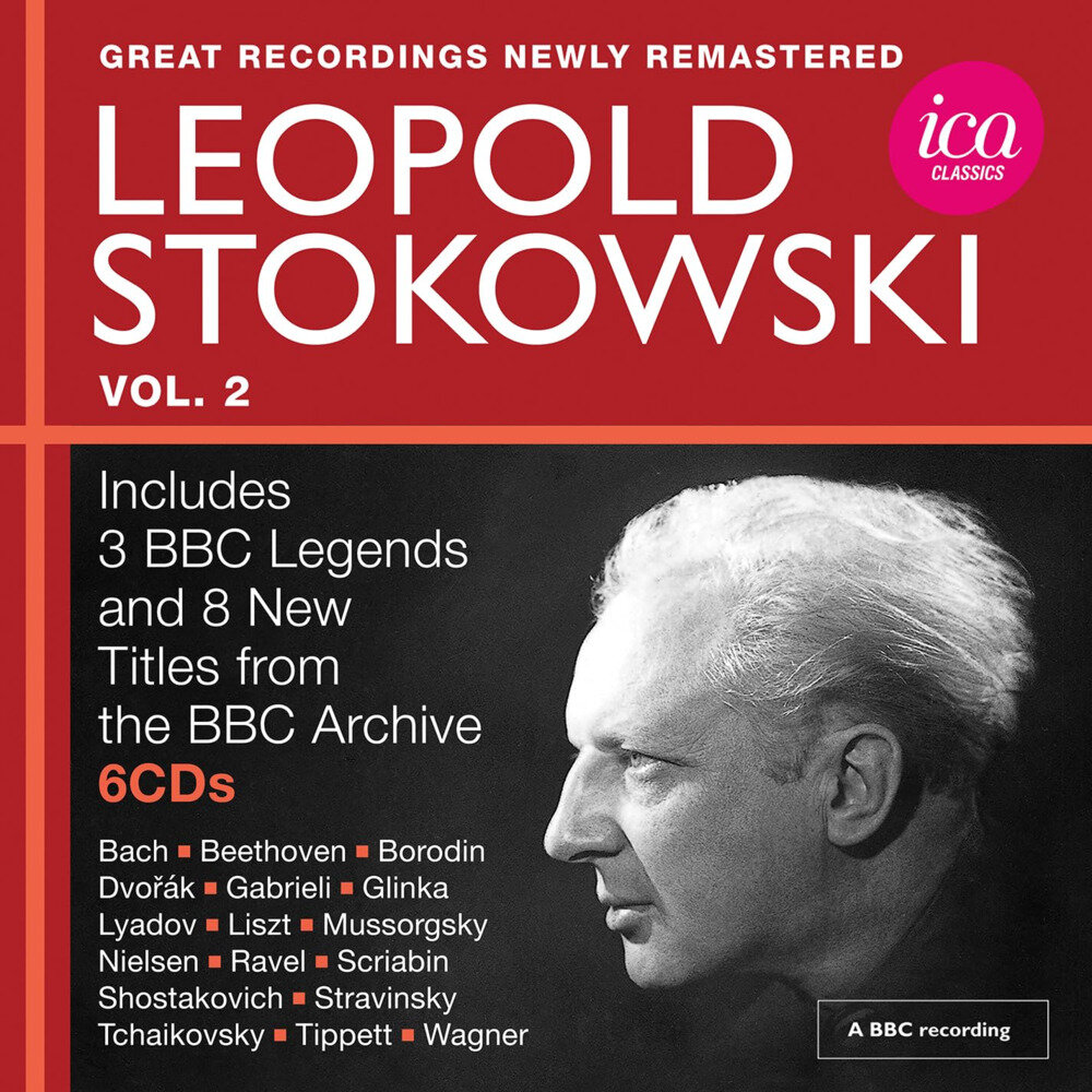 Léopold Stokowski《Leopold Stokowski Great Recordings from the BBC Legends Archive, Vol. 2 (Live)》[16Bit-44.1kHz][FLAC/分轨][1.83G]-影音屋