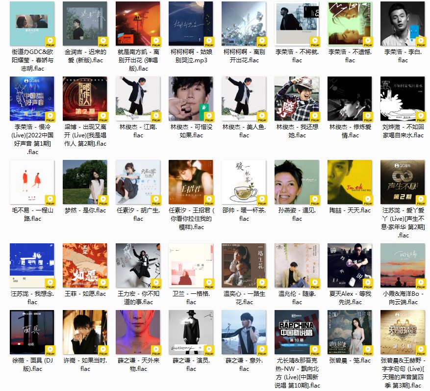 图片[2]-《QQ音乐 抖音热歌榜 TOP100 2024.01.18 第三周》[FLAC/分轨][3.1GB]-影音屋