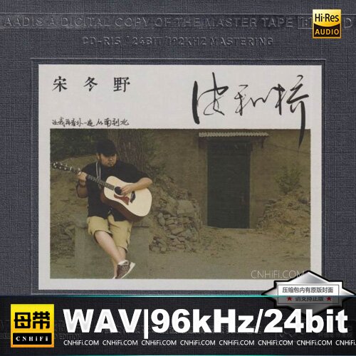 宋冬野.2024《安河桥》原音母盘直刻头版限量版[WAV分轨][1.8G]-影音屋