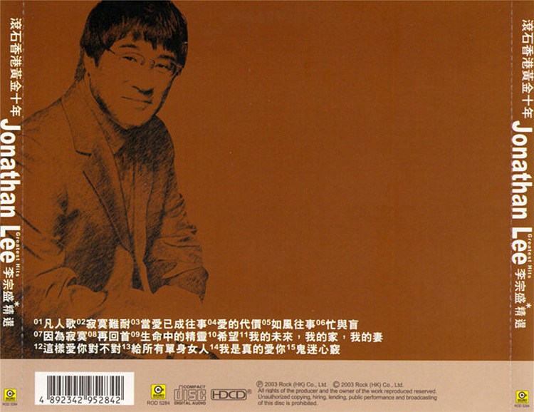 图片[2]-李宗盛《李宗盛精选滚石香港黄金十年》[WAV/分轨][670MB]-影音屋