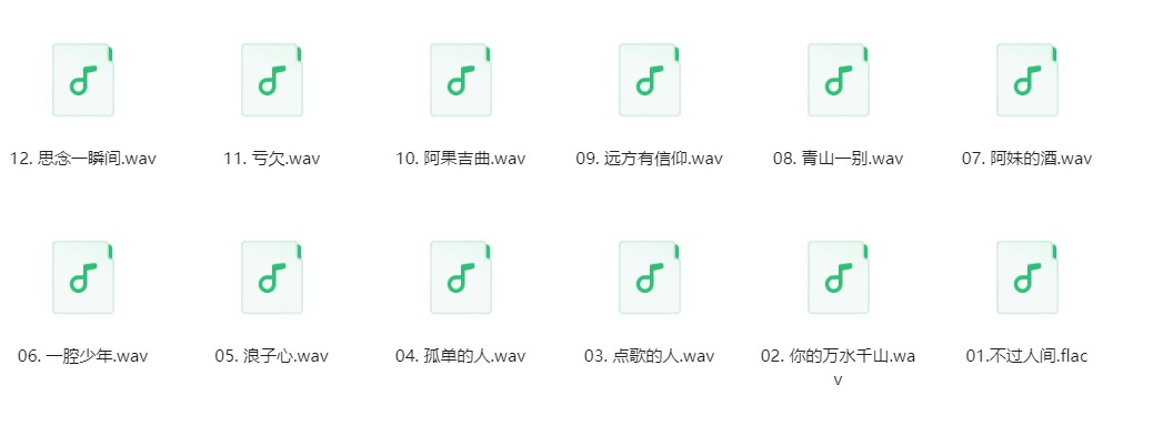 图片[2]-海来阿木《海来阿木歌曲合集》[WAV/分轨][965.6MB]-影音屋