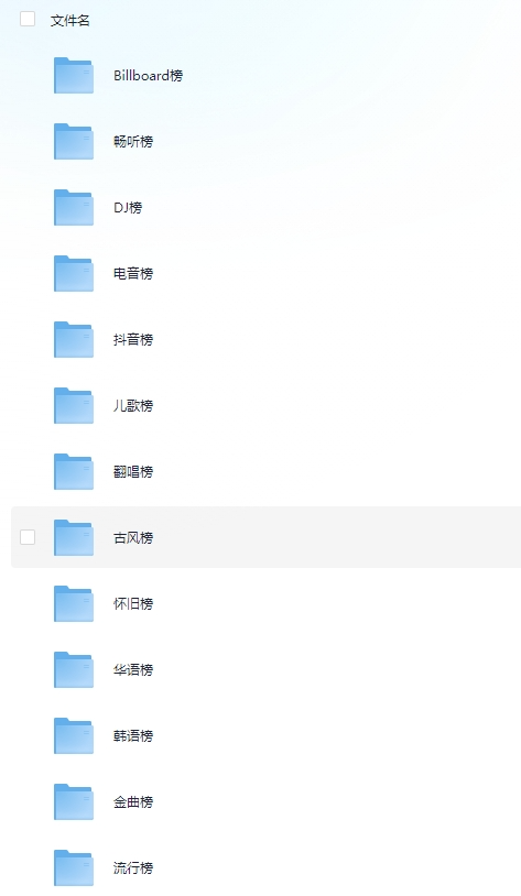分享精选超品音质23个榜单音乐1700+ [MP3/320K][14.3G]-影音屋
