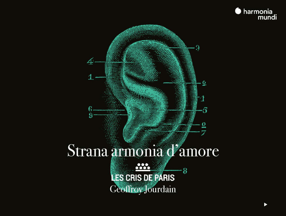 Les Cris de Paris《Geoffroy Jourdain – Strana armonia d'amore》[Hi-Res][24Bit-96kHz][FLAC分轨][1.3G]-影音屋