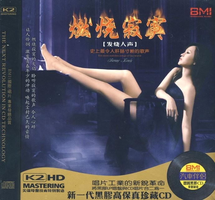 孙露-高保真黑胶CD《燃烧寂寞·发烧人声 K2HD》[WAV分轨][604M]-影音屋