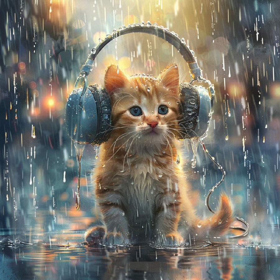 Sleepy Cat《Feline Rain Soothing Music for Cats》[320K/MP3][45.67MB]-影音屋