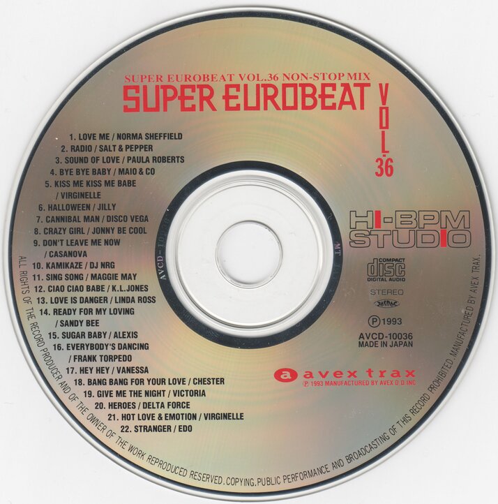 超级欧洲冠军舞曲36《Non-StopMix》[FLAC][1.1G]-影音屋