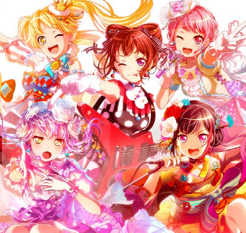 BanG Dream!(バンドリ！) 特典サンプラーCD 赤.青.黄.黑 [FLAC/320K]-影音屋