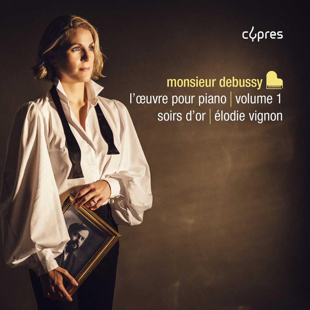 Elodie Vignon《Monsieur Debussy  L'œuvre pour piano  Vol. 1 Soirs d'or》[Hi-Res][24Bit-192kHz][FLAC/分轨][5.54G]-影音屋