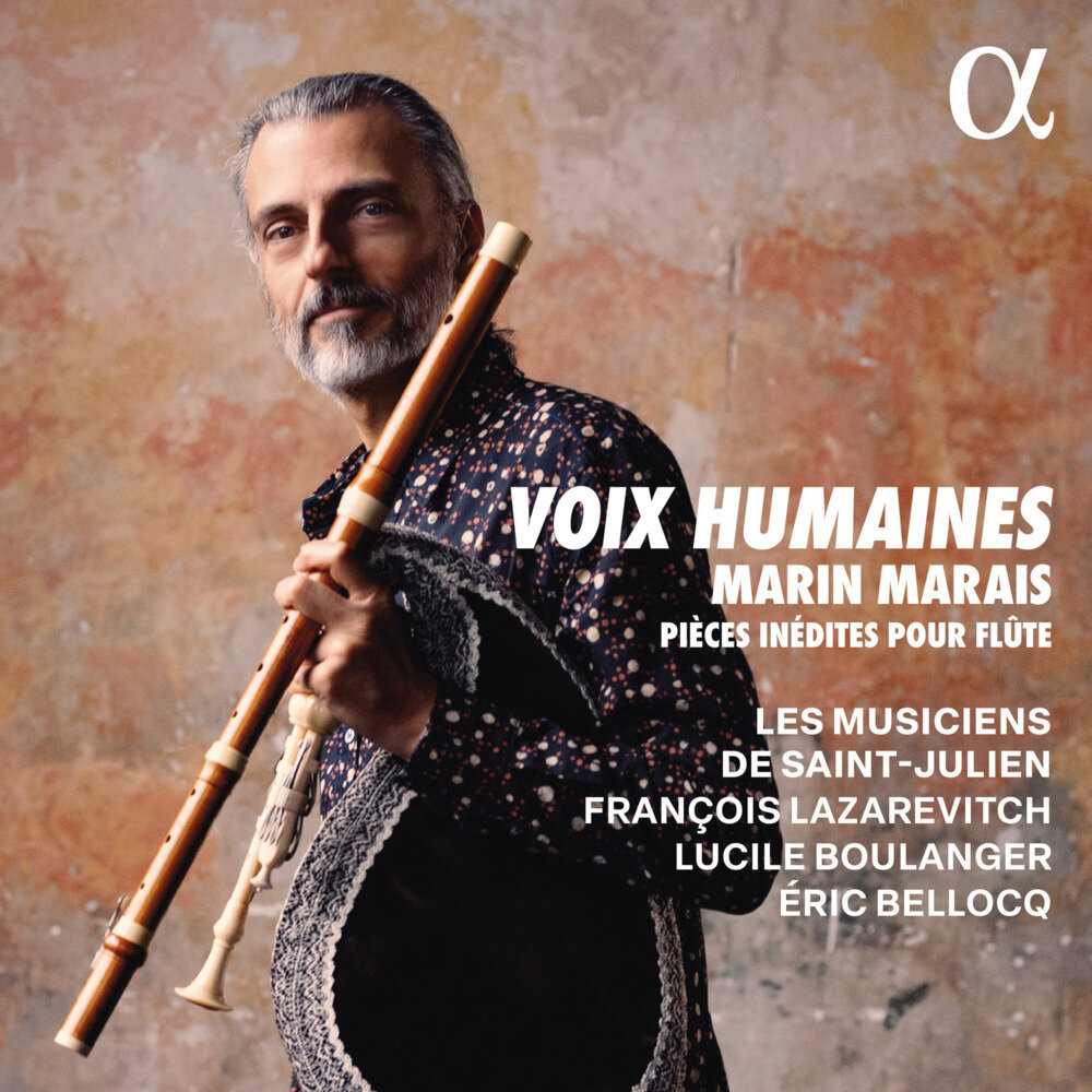 Les Musiciens de Saint-Julien《Voix humaines. Marais Pièces inédites pour flûte》[Hi-Res][24Bit-96kHz][FLAC/分轨][1.23G]-影音屋