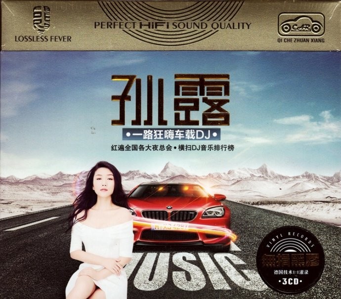 孙露《一路狂嗨车载DJ》 红遍全国各大夜总会[WAV分轨][1.9G]-影音屋