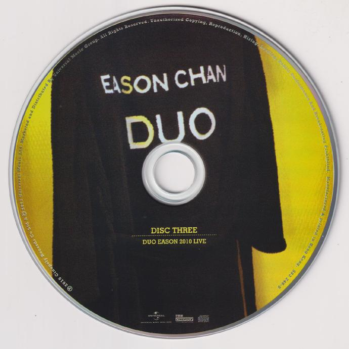 陈奕迅《陈奕迅DUO演唱会》3CD [APE+CUE][1.8G]-影音屋