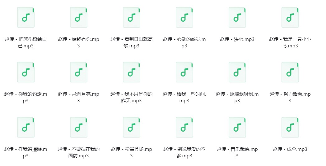 图片[3]-赵传《赵传歌曲合集》[320K/MP3][692.4MB]-影音屋