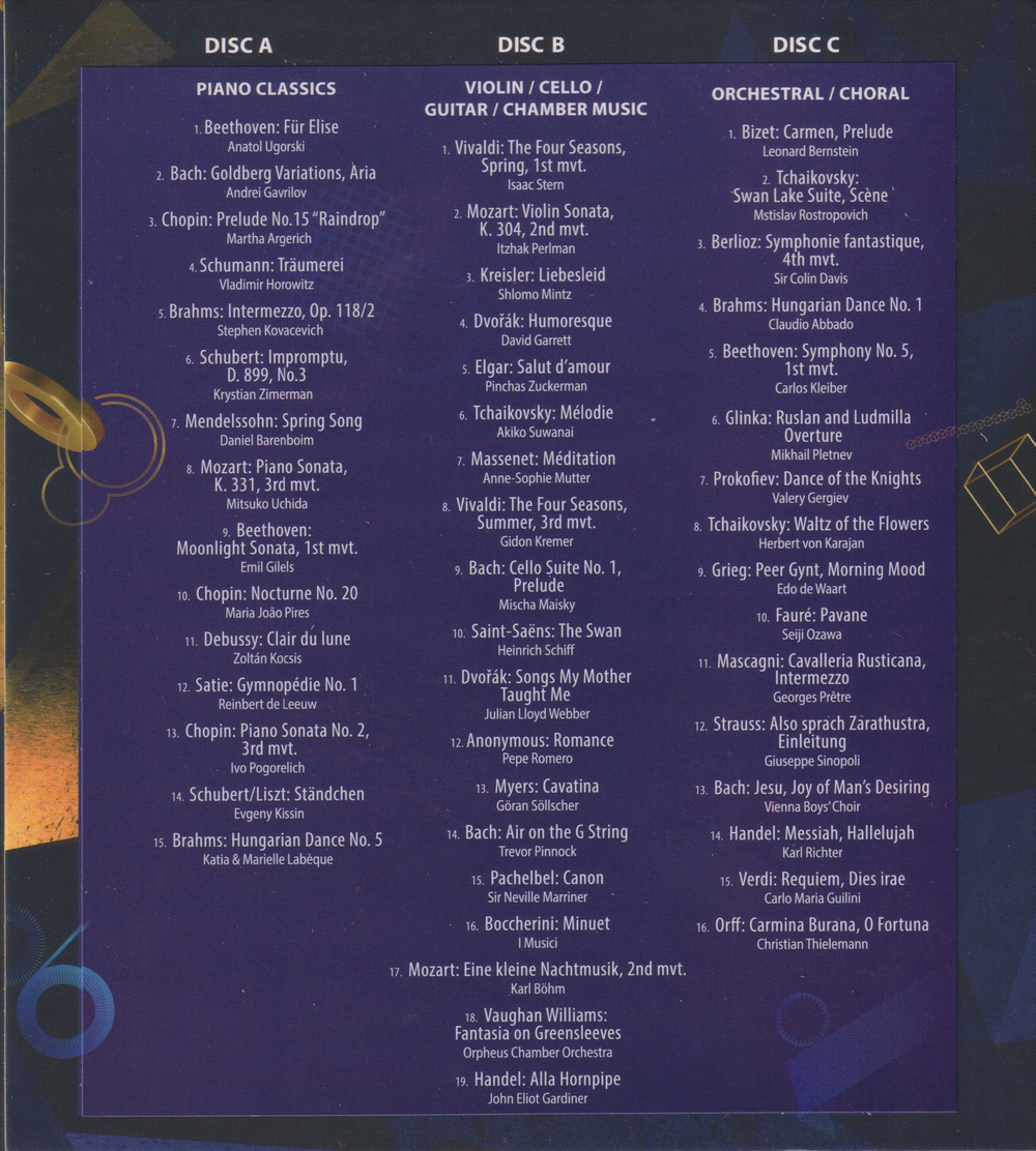 宝丽金50周年《古典篇》3CD限定盘[低速原抓WAV+CUE][1.8G]-影音屋