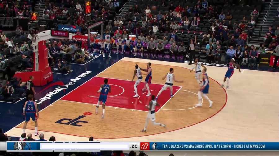 [BT下载][2022年04月02日 NBA常规赛 独行侠vs奇才][英文解说][1080p/60fps/MKV/H.264]-影音屋