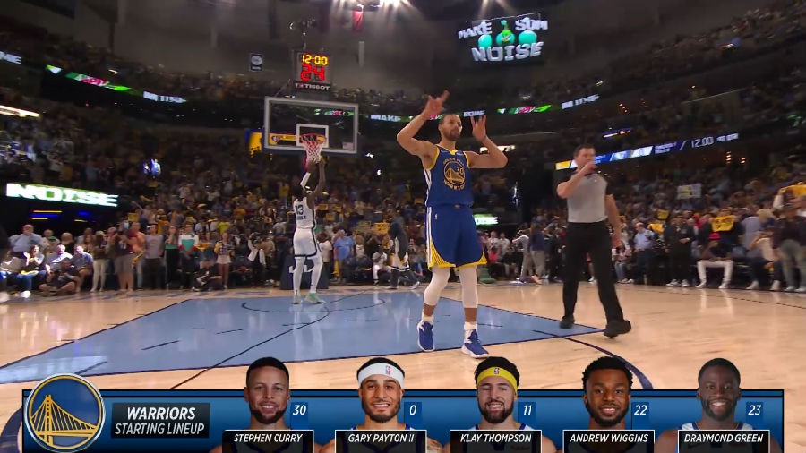 图片[2]-[BT下载][2022年05月02日 NBA季后赛 西部半决赛 G1 勇士vs灰熊][英文解说][1080p/60fps/MKV/H.264]-影音屋